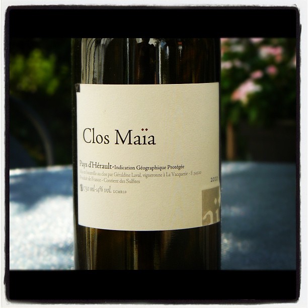 Blog vin - Clos Maïa - 2010 - IGP Pays d'Hérault - Languedoc