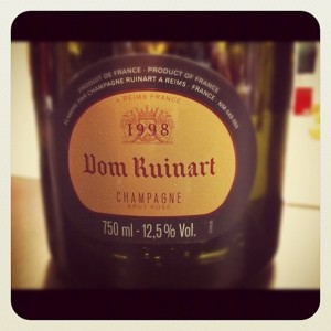 Dom Ruinart – Champagne rosé – 1998
