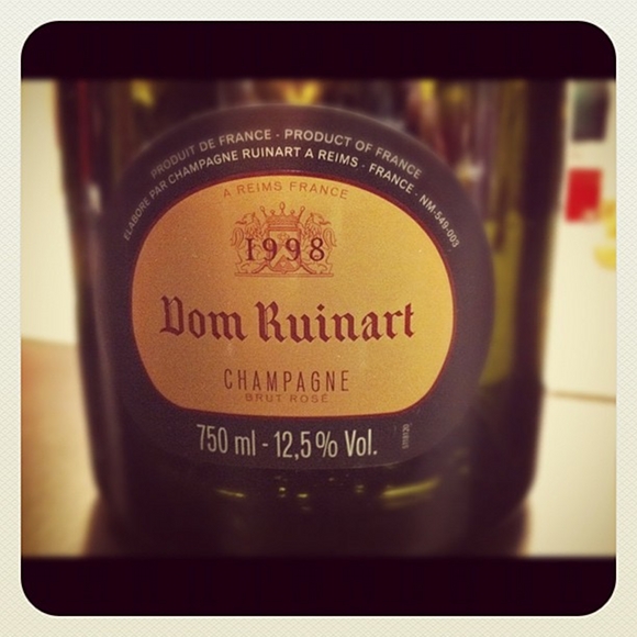 Blog vin - Dom Ruinart - Rosé - 1998 - Champagne