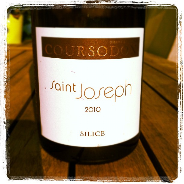Blog vin - Domaine Coursodon - Saint Joseph - Rouge - Silice - 2010