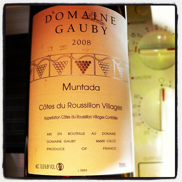 Blog vin - Domaine Gauby - Muntada - 2008 - Côtes du Roussilon Village