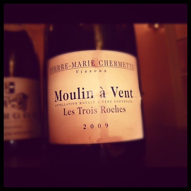 Blog vin - Domaine du Vissoux - Moulin à vent - Les Trois Roches - 2009 - Beaujolais