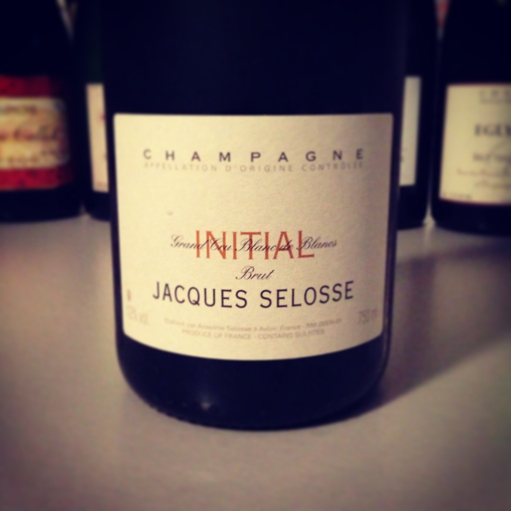 Blog vin - Jacques selosse - Champagne - initial