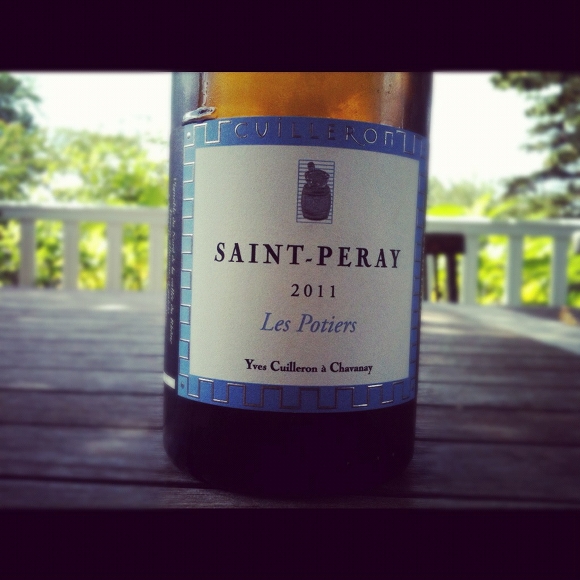 Blog vin - Yves Cuilleron - Saint Peray - Les Potiers - 2011 - Rhone