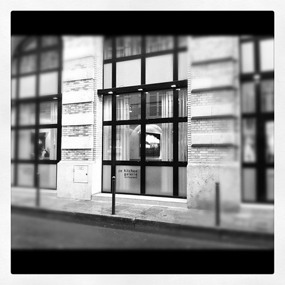 Blog vin - Ze Kitchen Gallery - façade - 4 rue des grands augustin - Paris 06